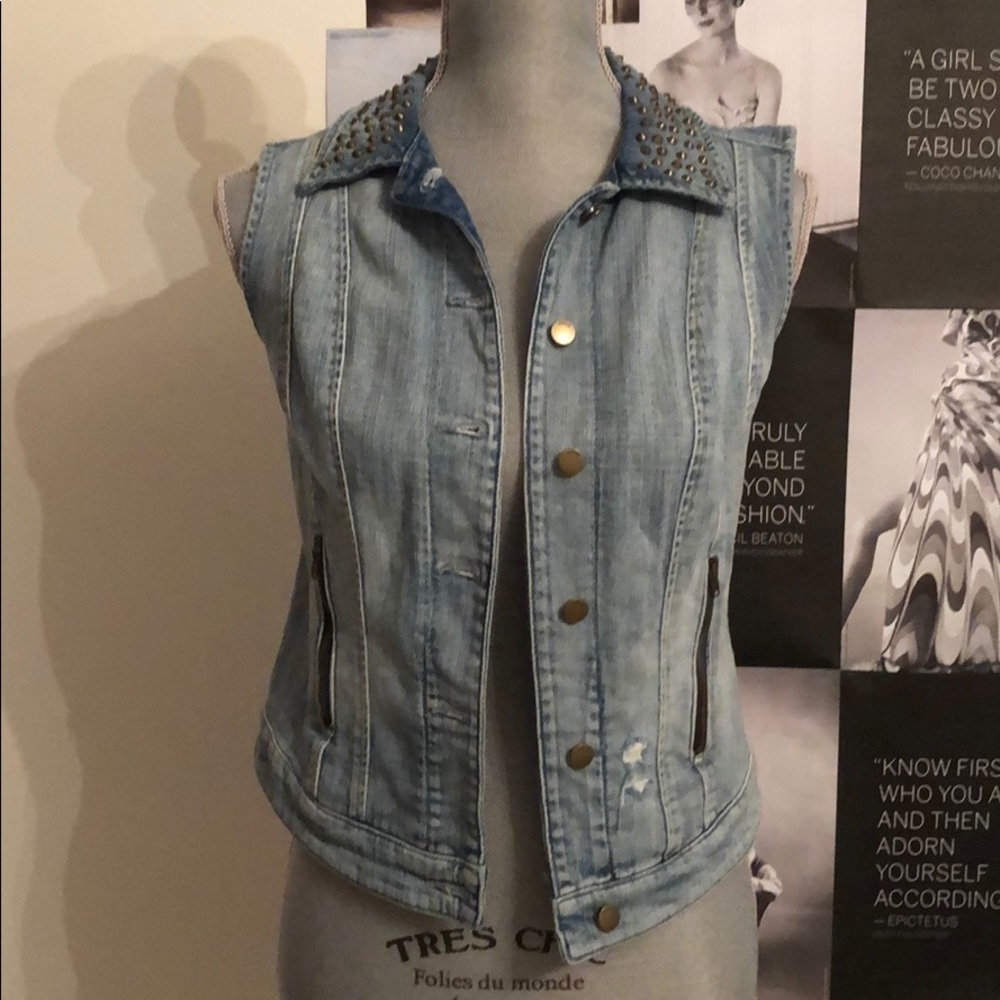 GUESS Denim Vest